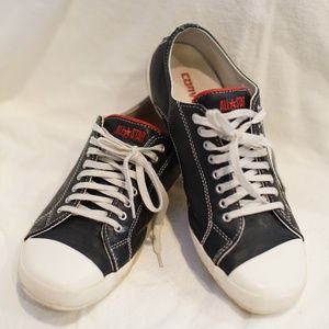 Leather Converse Black